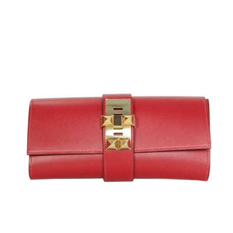 hermes clutch medor|hermes vintage clutch.